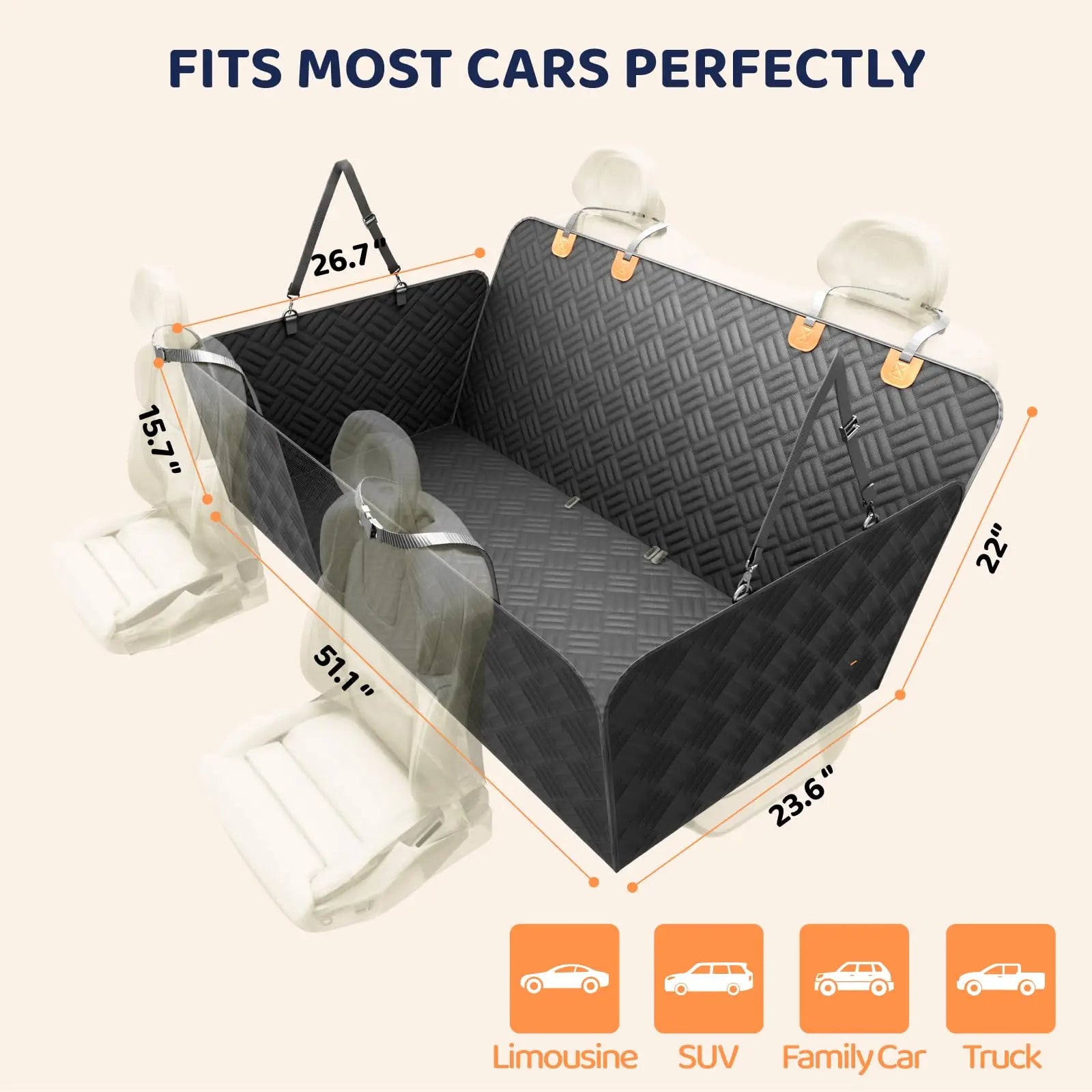 Cozy Pawy - TravelGuard Seat Cover